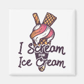 Eiscreme Magnet (Vorne)