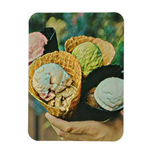 Eiscreme Magnet