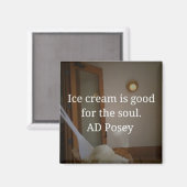 Eiscreme Magnet (Vorderseite/Rückseite)