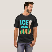 Eiscreme Man T Shirt (Vorne ganz)