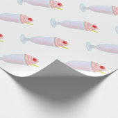 Eiscreme-Milchshake Geschenkpapier (Ecke)