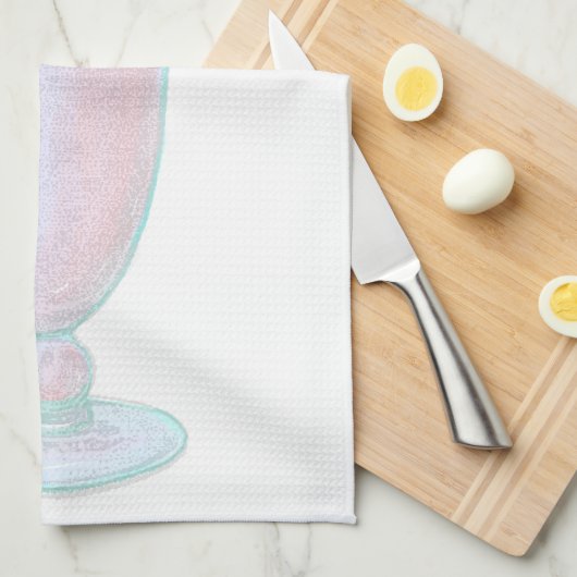 Eiscreme-Milchshake Geschirrtuch (Viertel Falte)