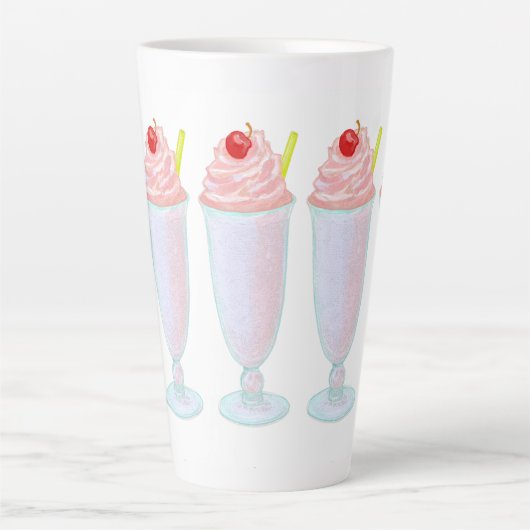 Eiscreme-Milchshake Milchtasse (Vorderseite)