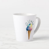 Eiscreme Milchtasse (Rechte Ecke)