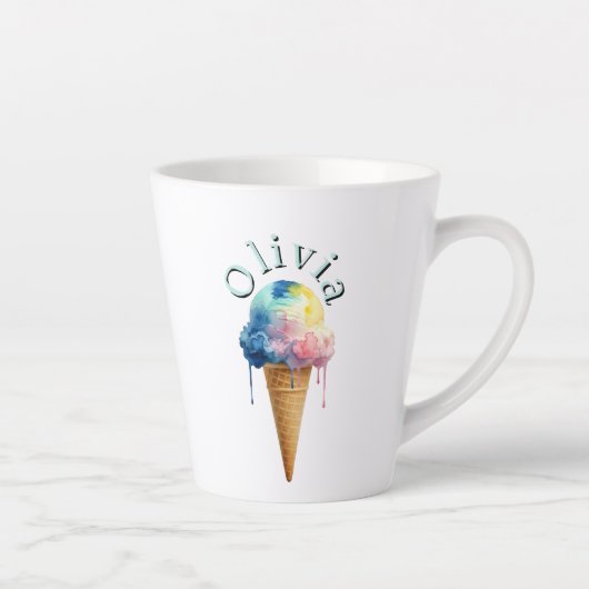 Eiscreme Milchtasse (Rechts)