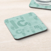 Eiscreme-Minze Getränkeuntersetzer (Linke Seite)