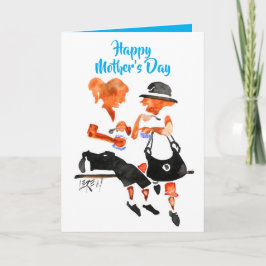 Eiscreme mit Mama #130716 Muttertag Karte