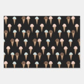 Eiscreme mit Sprinklen Modernes Niedliches Geschen Geschenkpapier Set (Vorderseite 3)