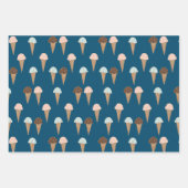 Eiscreme mit Sprinklen Modernes Niedliches Geschen Geschenkpapier Set (Vorderseite 2)