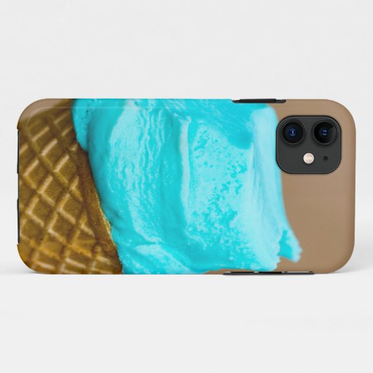Eiscreme mit Waffelmakro Case-Mate iPhone Hülle (Rückseite (Horizontal))