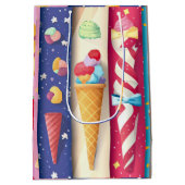 Eiscreme Mittlere Geschenktüte (Rückseite)