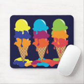 Eiscreme Mousepad (Mit Mouse)
