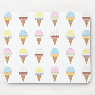 Eiscreme Mousepad
