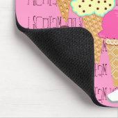 Eiscreme Mousepad (Ecke)
