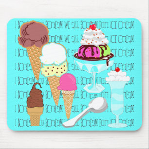 Eiscreme Mousepad