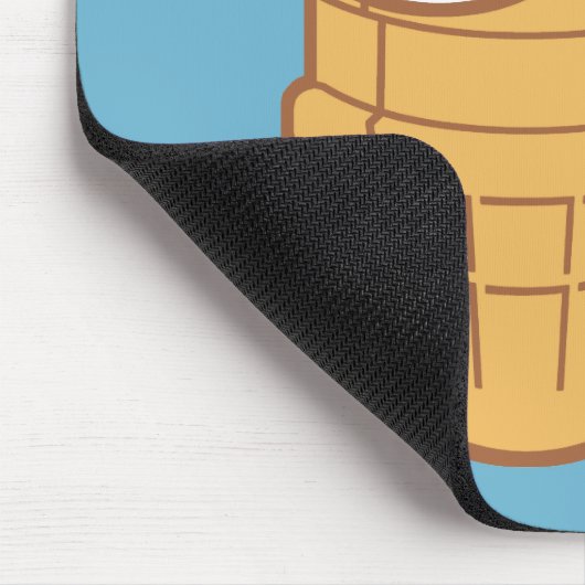 Eiscreme Mousepad (Ecke)