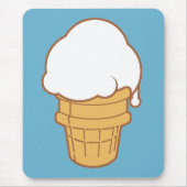 Eiscreme Mousepad (Vorne)