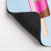 Eiscreme Mousepad (Ecke)