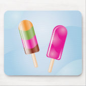 Eiscreme Mousepad (Vorne)