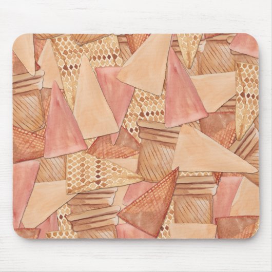 Eiscreme Mousepad (Vorne)