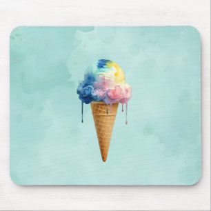 Eiscreme Mousepad
