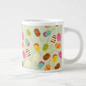 Eiscreme-Muster Jumbo-Tasse (Rechts)