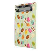 Eiscreme-Muster Mini Klemmbrett (Gewinkelt2)