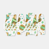 Eiscreme-Muster mit karamellfarbenem Eis Geschenkschachtel (Ungefaltet)
