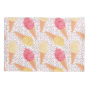 Eiscreme-Muster-Pillowcases Kissenbezug