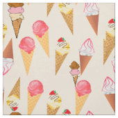 Eiscreme-Muster Stoff (Muster)