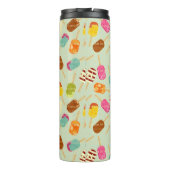 Eiscreme-Muster Thermosbecher (Rückseite)