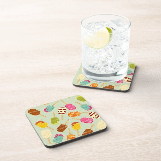 Eiscreme-Muster Untersetzer (Rechte Seite)