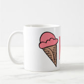 Eiscreme Mutter- Kaffeetasse (Links)