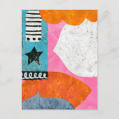 Eiscreme Nachmittag Postkarte (Vorderseite)