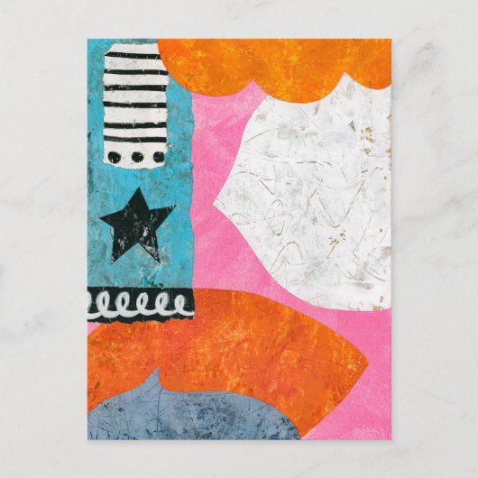 Eiscreme Nachmittag Postkarte (Vorderseite)