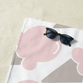 Eiscreme Niedlich Strawberry Rosa Handtuch (Beispiel)