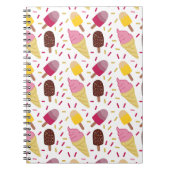 Eiscreme Notizblock (Vorderseite)