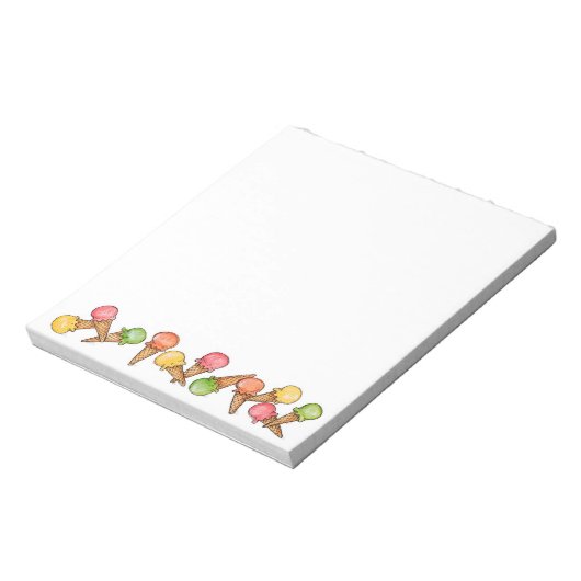 Eiscreme Notizblock (Rotiert)