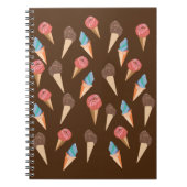 Eiscreme Notizblock (Vorderseite)