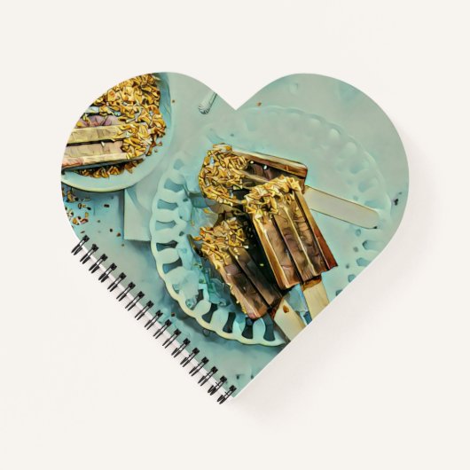 Eiscreme Notizblock (Vorderseite)