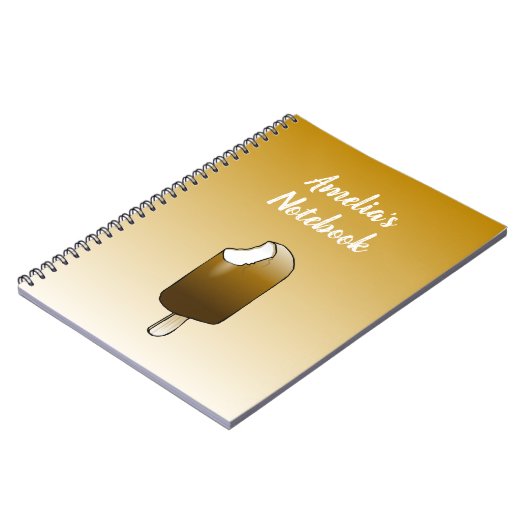 Eiscreme Notizblock (Linke Seite)