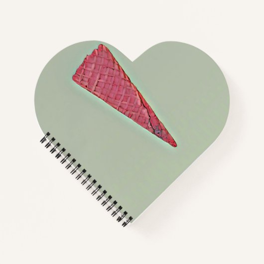 Eiscreme Notizblock (Vorderseite)