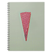 Eiscreme Notizblock (Vorderseite)