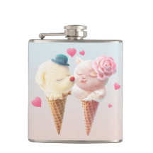 Eiscreme-Paar - Liebe bei First Lick