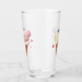 Eiscreme-Paar - Liebe bei First Lick Glas (Rechts)