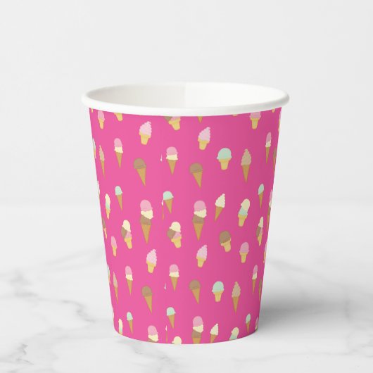 Eiscreme Pappbecher (Links)