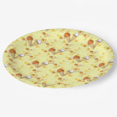 Eiscreme Pappteller (Schrägansicht)