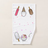 Eiscreme Parlor Dream Badhandtuch Set (Handtuch)