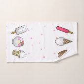Eiscreme Parlor Dream Badhandtuch Set (Handtuch)