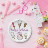 Eiscreme Parlor Dream Pappteller (Party)